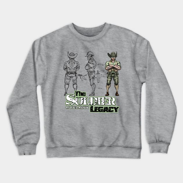 The Soldier Legacy - Turnaround Crewneck Sweatshirt by Mason Comics